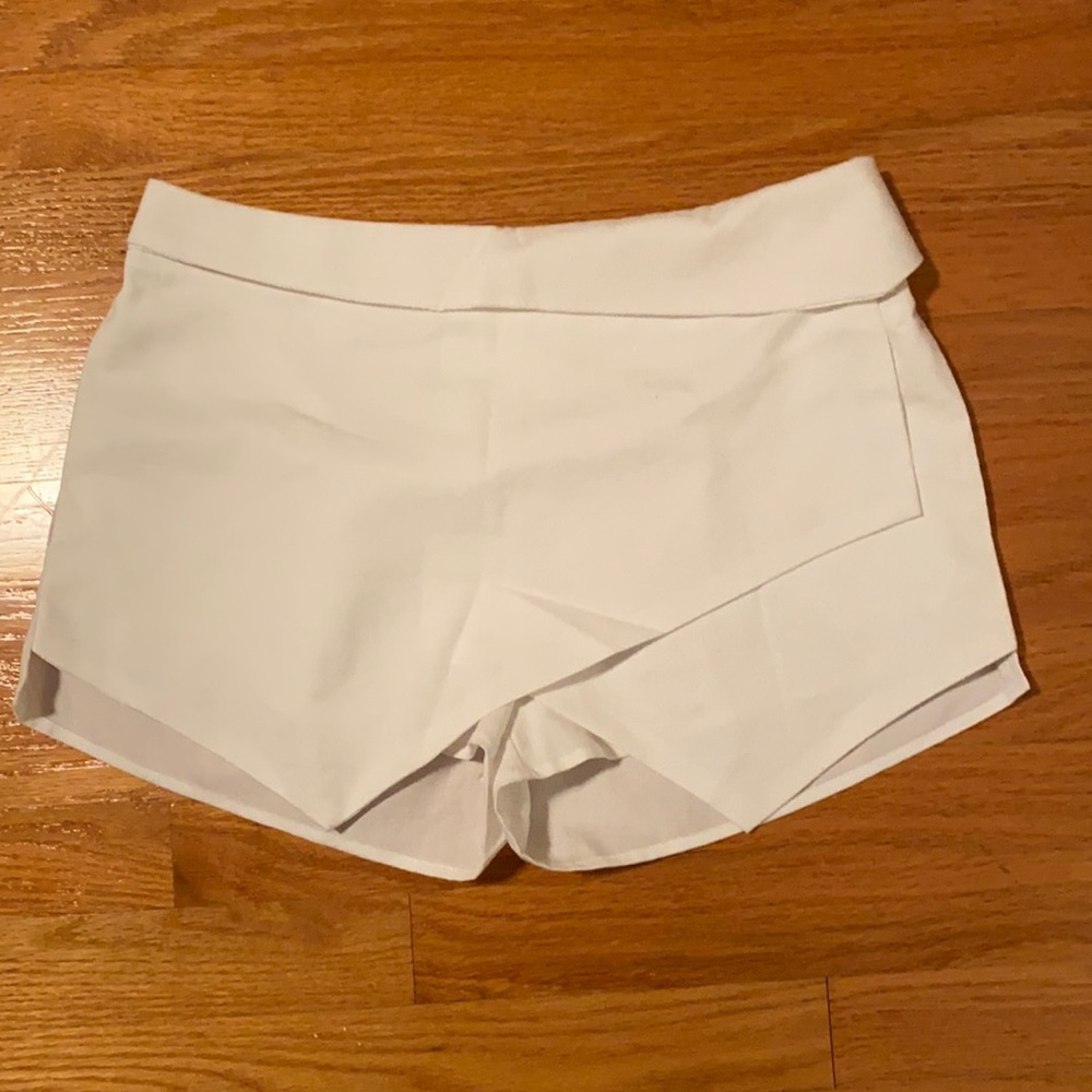 White envelope skirt